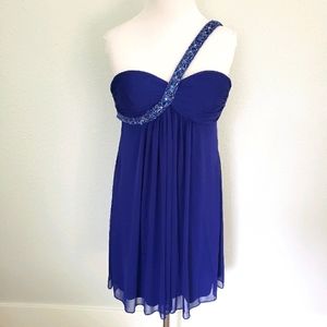 cache blue dress